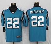 Nike Panthers 22 Christian McCaffrey Blue Vapor Untouchable Limited Jersey,baseball caps,new era cap wholesale,wholesale hats